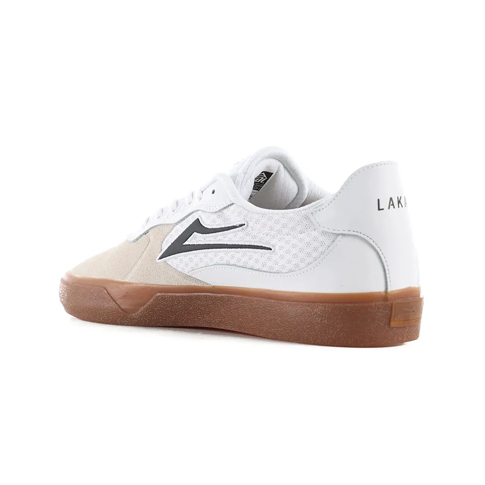 LAKAI ESSEX // WHITE/GUM LEATHER