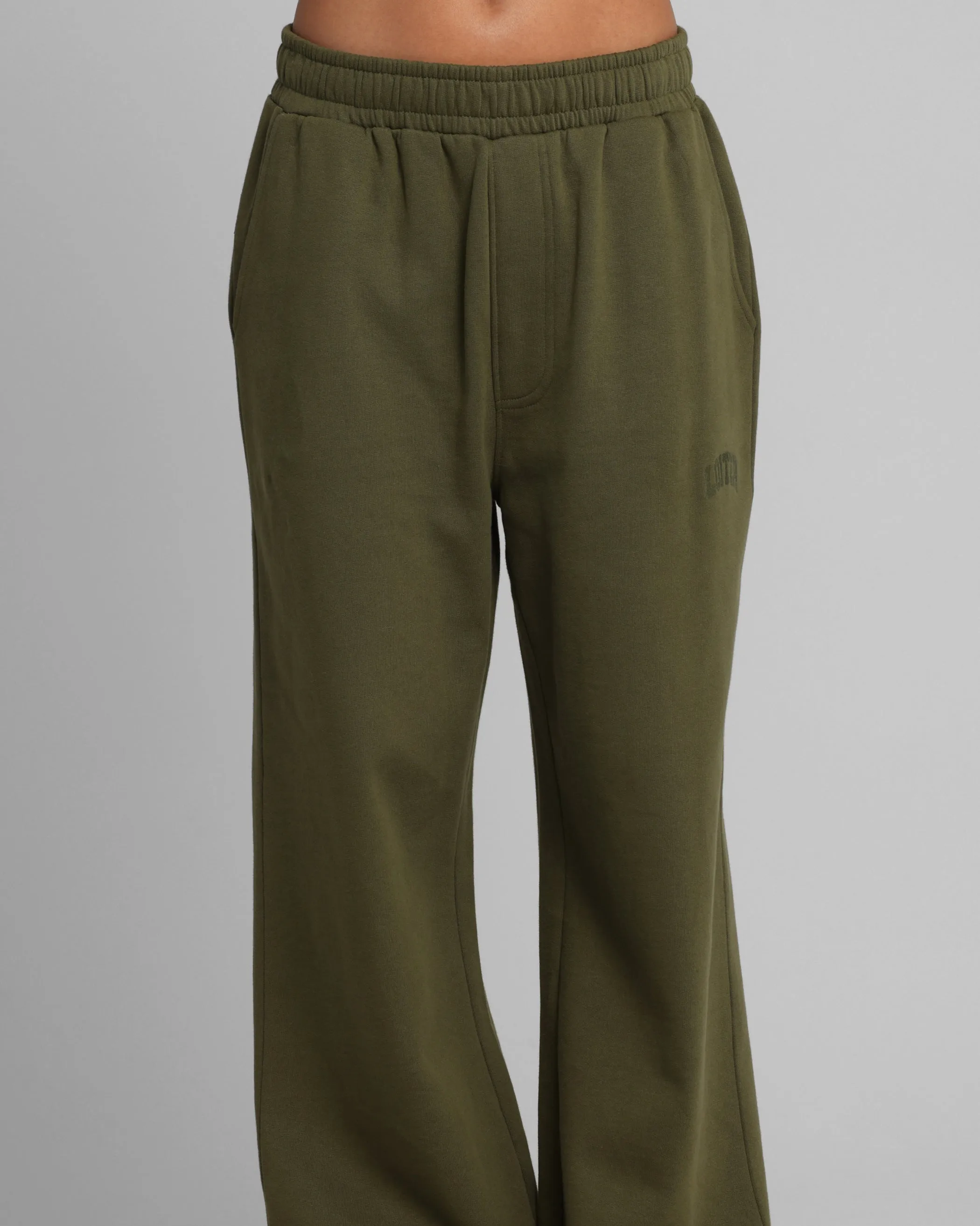 Loiter Arch Premium Sweat Pants Khaki