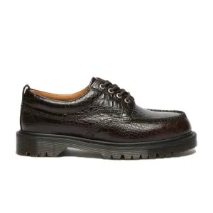LOWELL CROCODILE ANALINE LEATHER MOC TOE