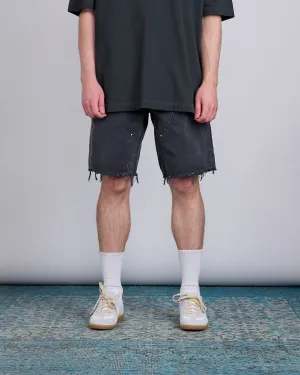 Maison Margiela Cotton Canvas Carpenter Short Washed Black