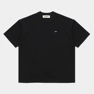 METALWOOD HEAVYWEIGHT MINI METAL LOGO TEE - BLACK