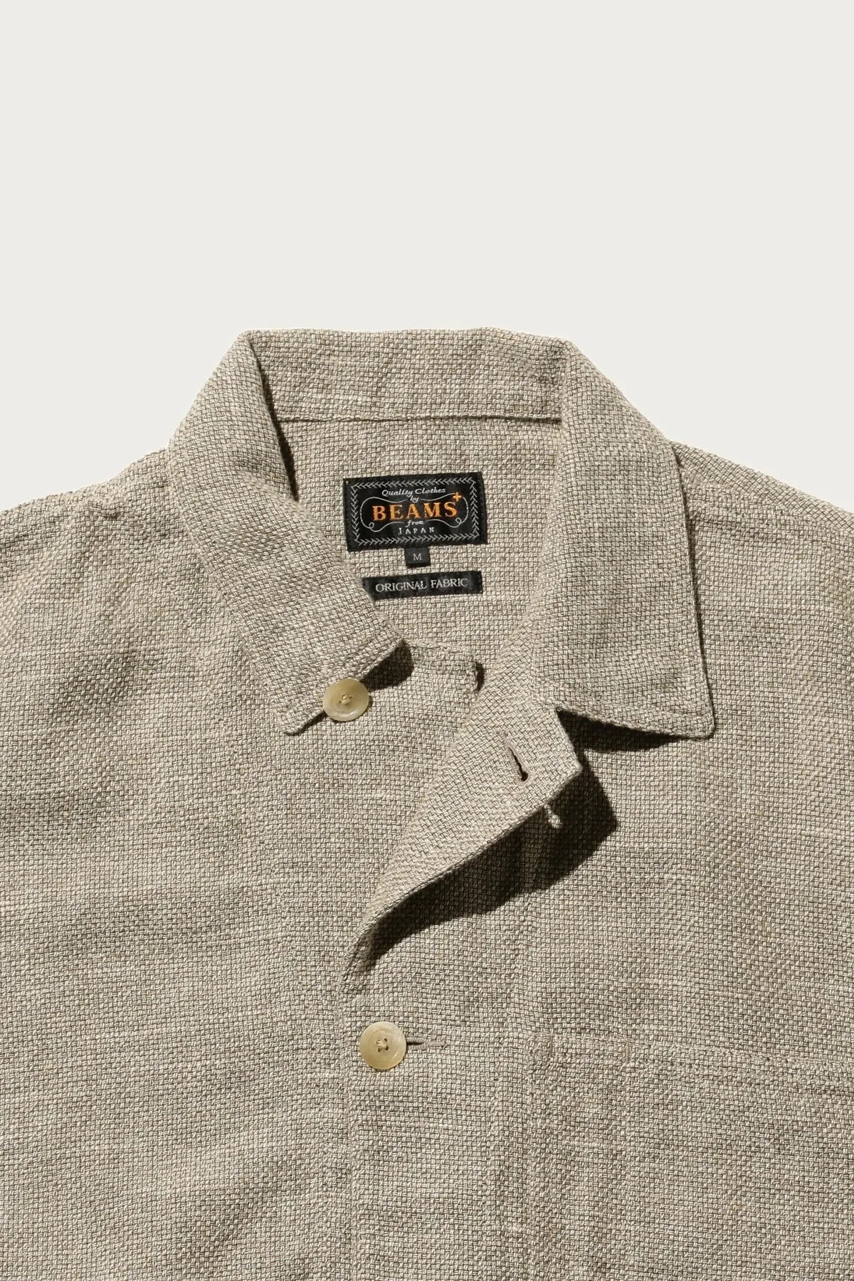 MIL Chore Jacket Cotton Linen - Sand