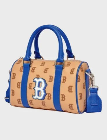 MLB Monotive Coated Canvas S-Boston Bag-BOSTON RED SOX