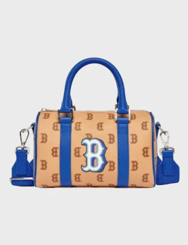 MLB Monotive Coated Canvas S-Boston Bag-BOSTON RED SOX