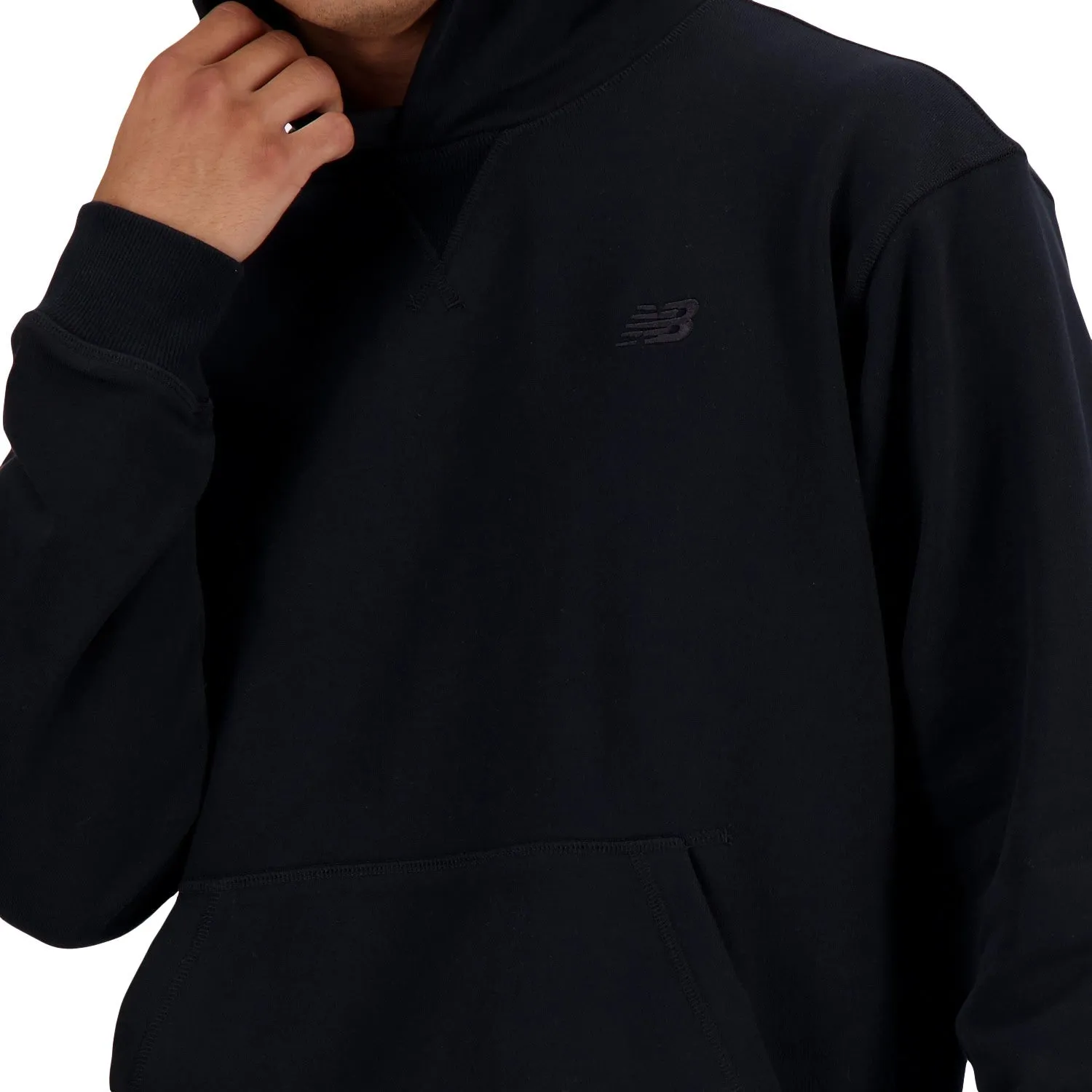 New Balance Men Athletics French Terry Hoodie Black MT41534-BK