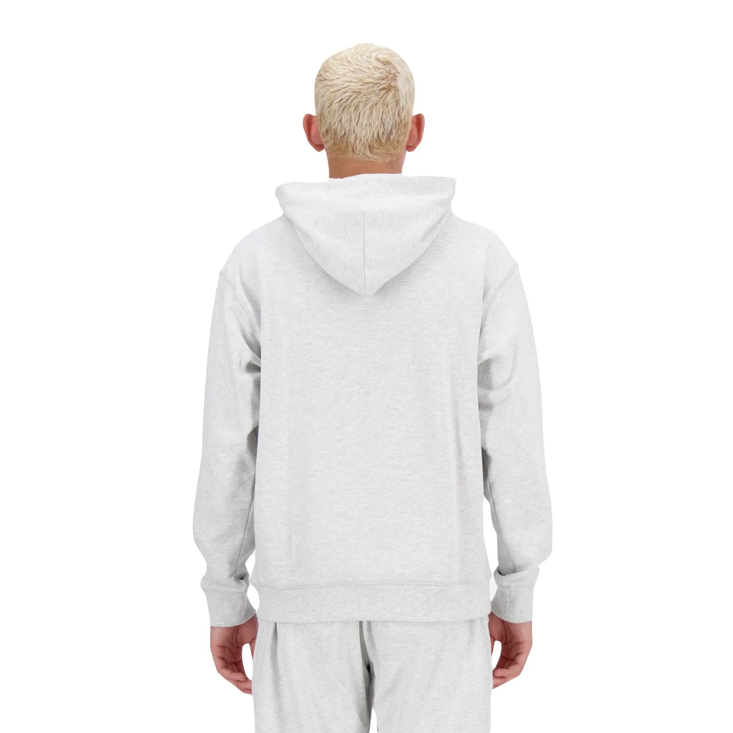 New Balance Men Athletics French Terry Hoodie Grey MT41534-AHH