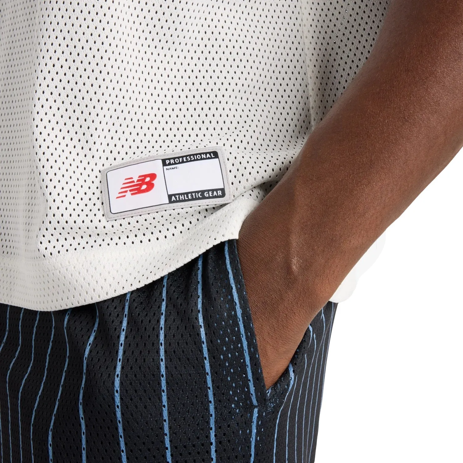 New Balance Men In Game Reversible Mesh Jersey Black MT51608-BK