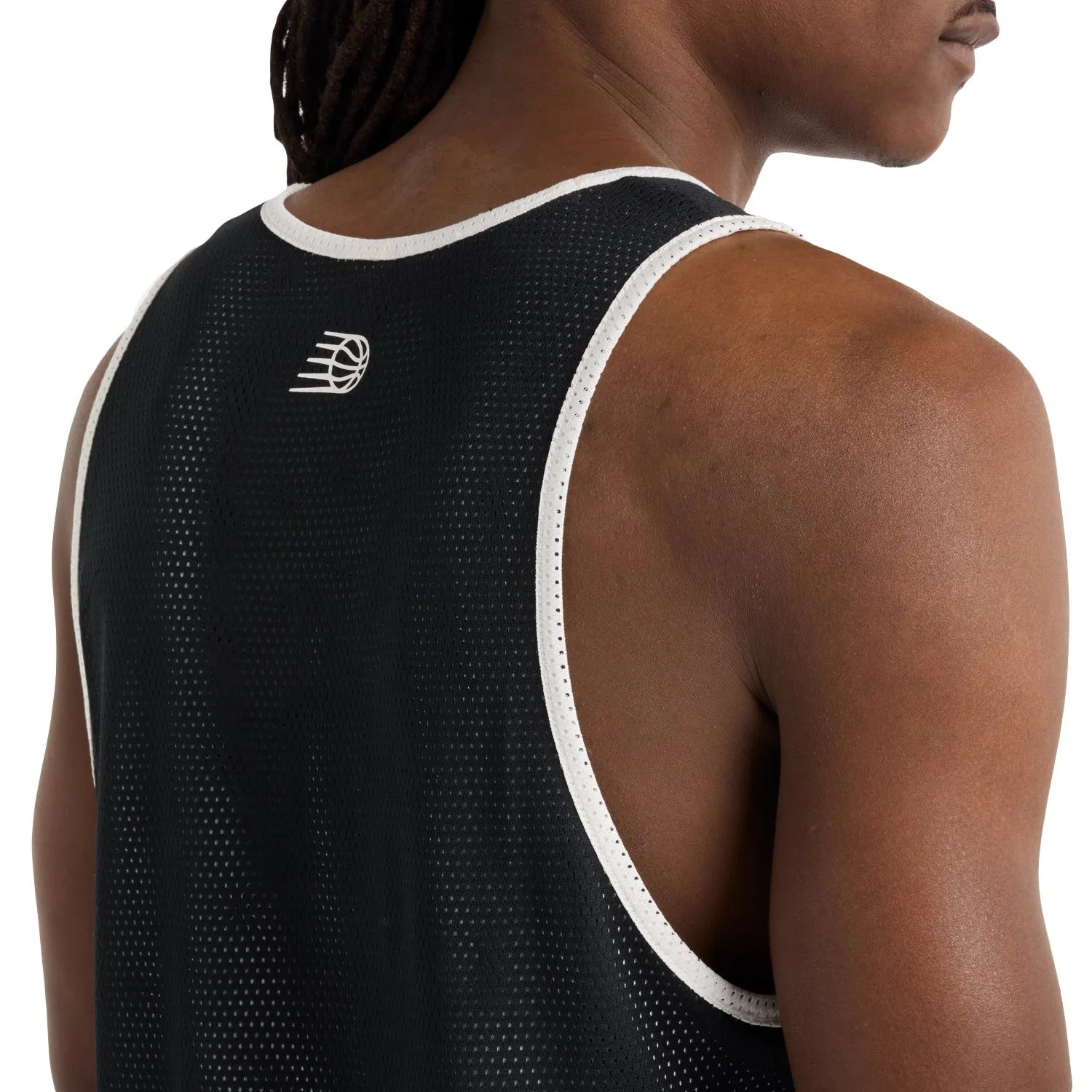New Balance Men In Game Reversible Mesh Jersey Black MT51608-BK