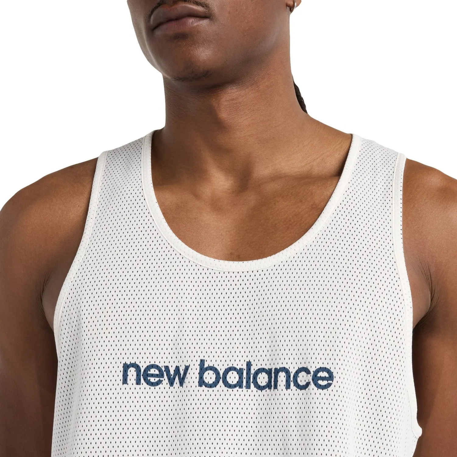 New Balance Men In Game Reversible Mesh Jersey Black MT51608-BK