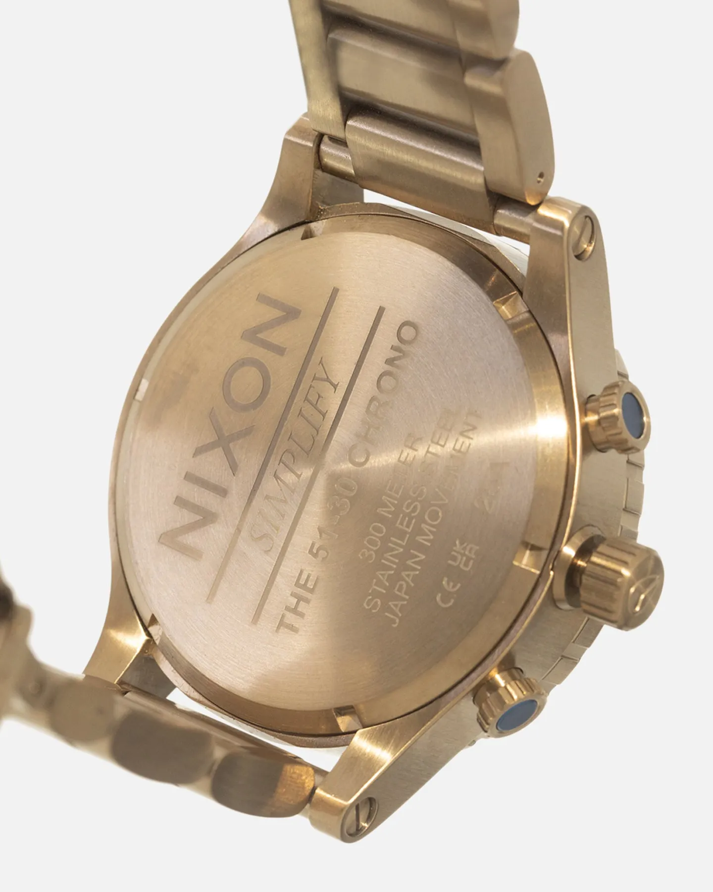 Nixon 51-30 Chrono Gold/Blue