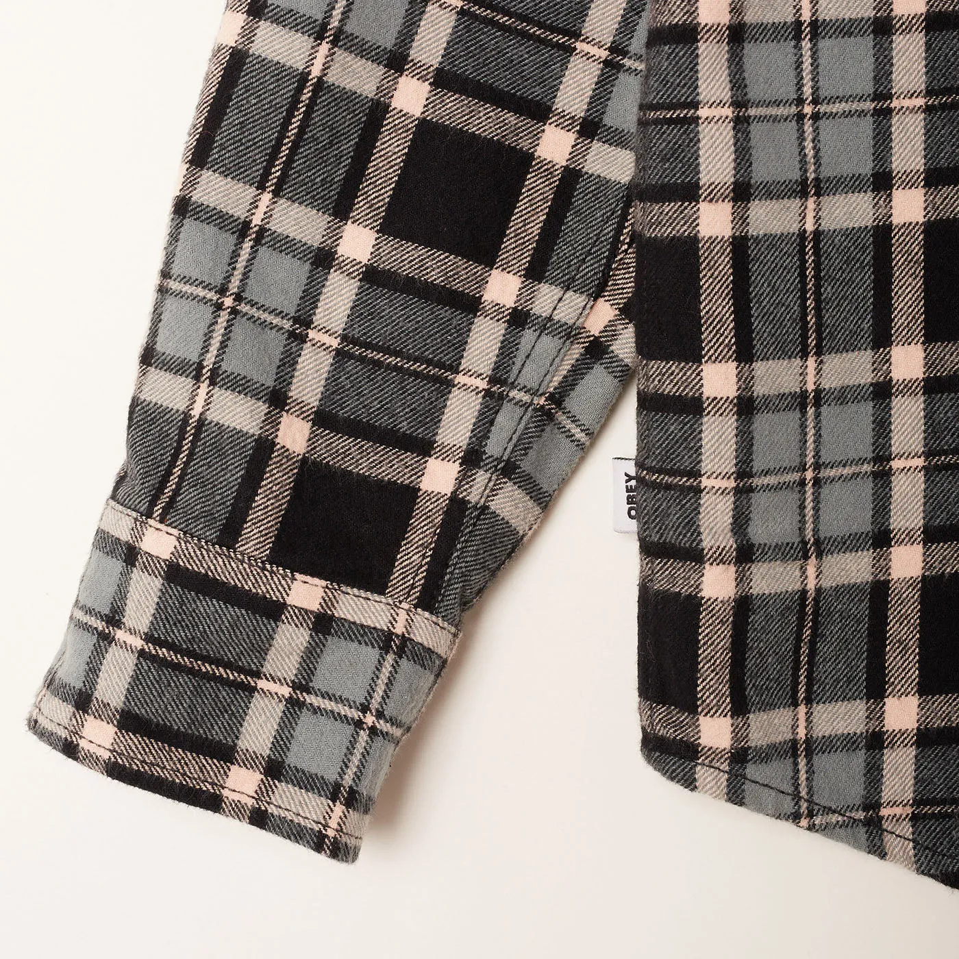 OBEY DIVISIONS WOVEN // BLACK MULTI