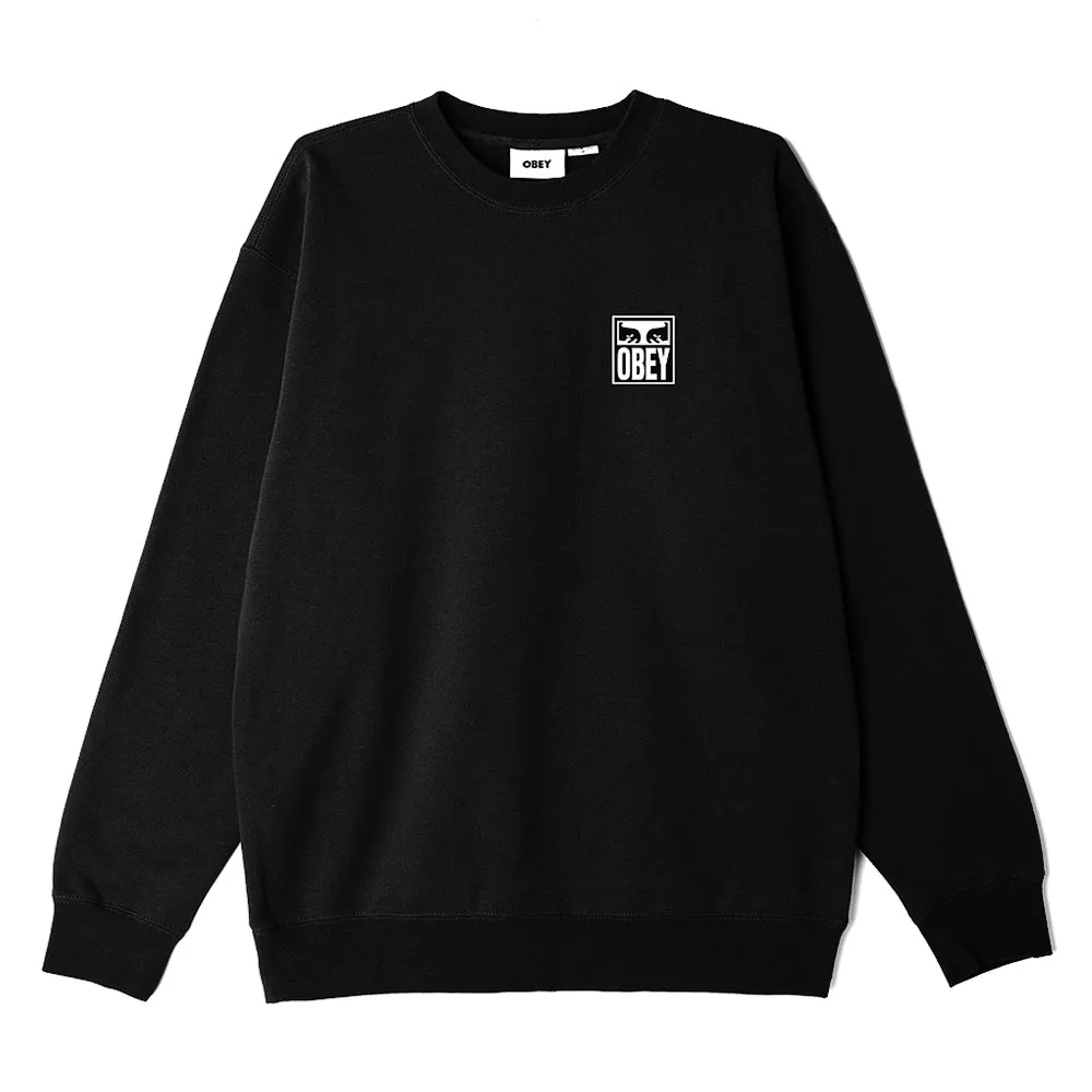 OBEY EYES ICON CREW // BLACK