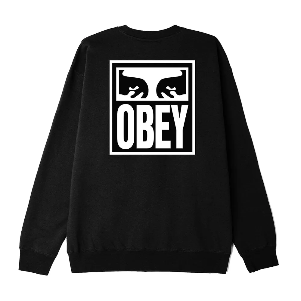 OBEY EYES ICON CREW // BLACK