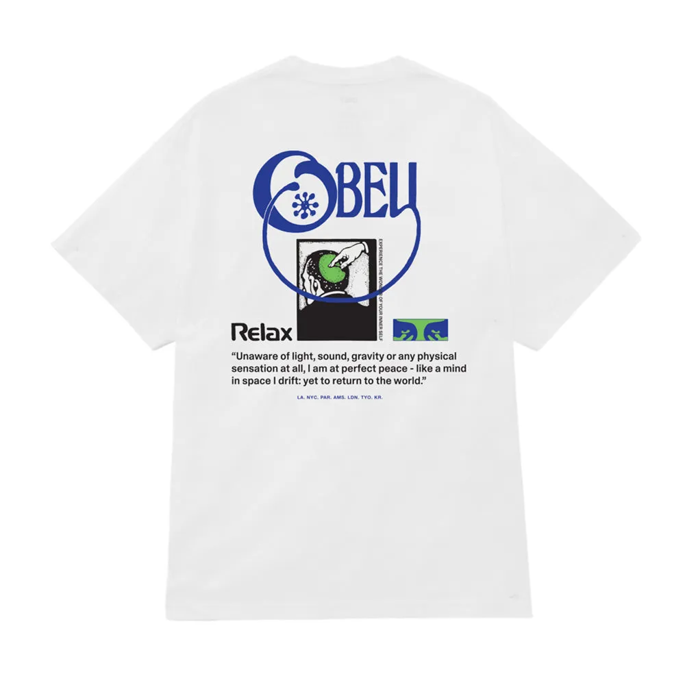 OBEY RELAX TEE // PIGMENT VINTAGE WHITE