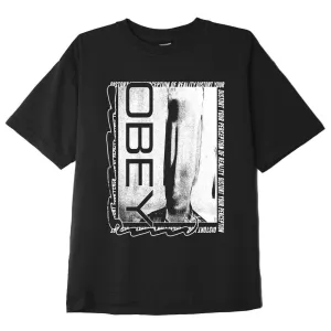 OBEY THIS IS NOT THE END TEE // OFF BLACK