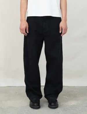 OG Single Knee Pant Black (Stone Wash)