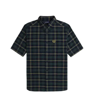 OXFORD TARTAN SS SHIRT NAVY