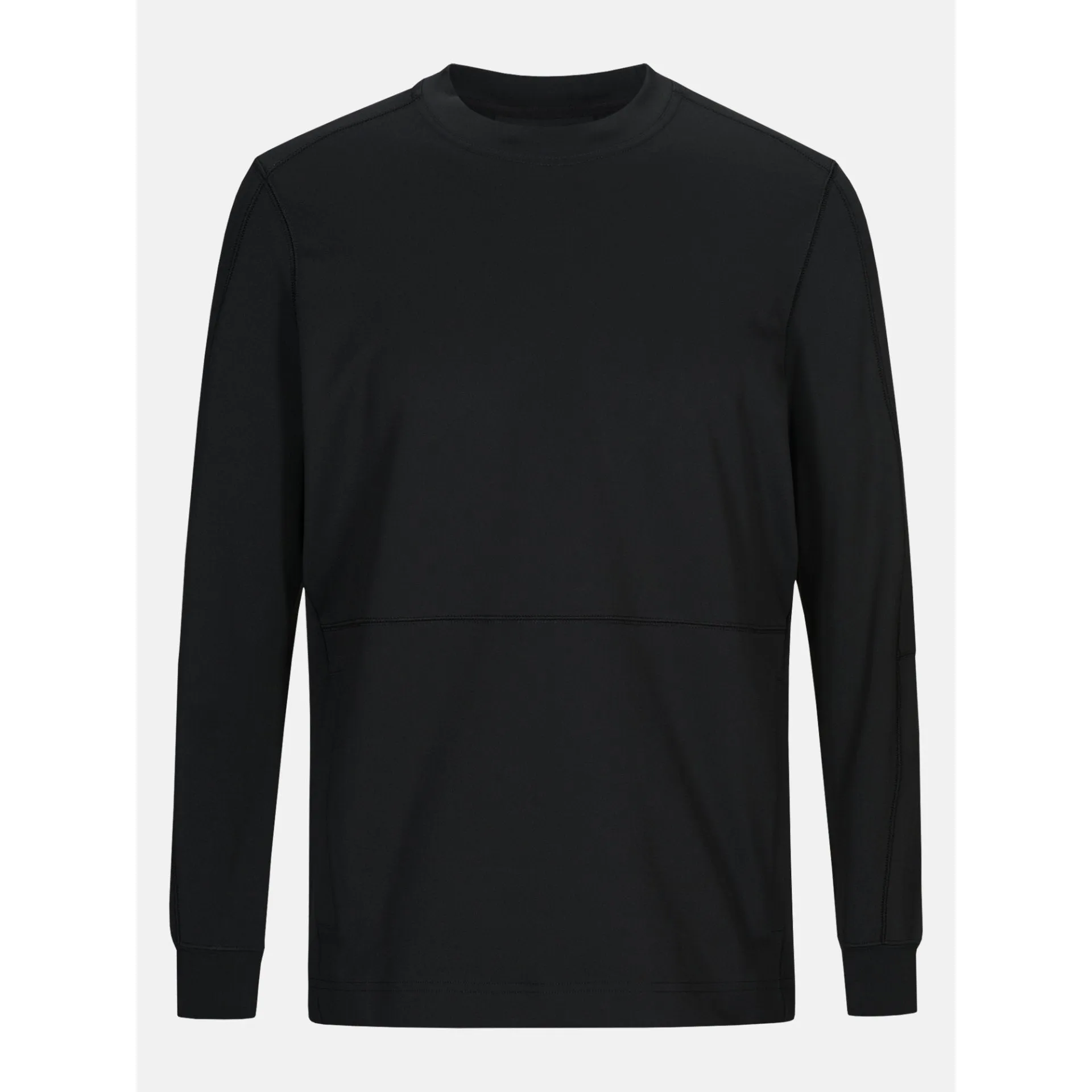 Peak Performance Extended Crew Black Men G67583004050