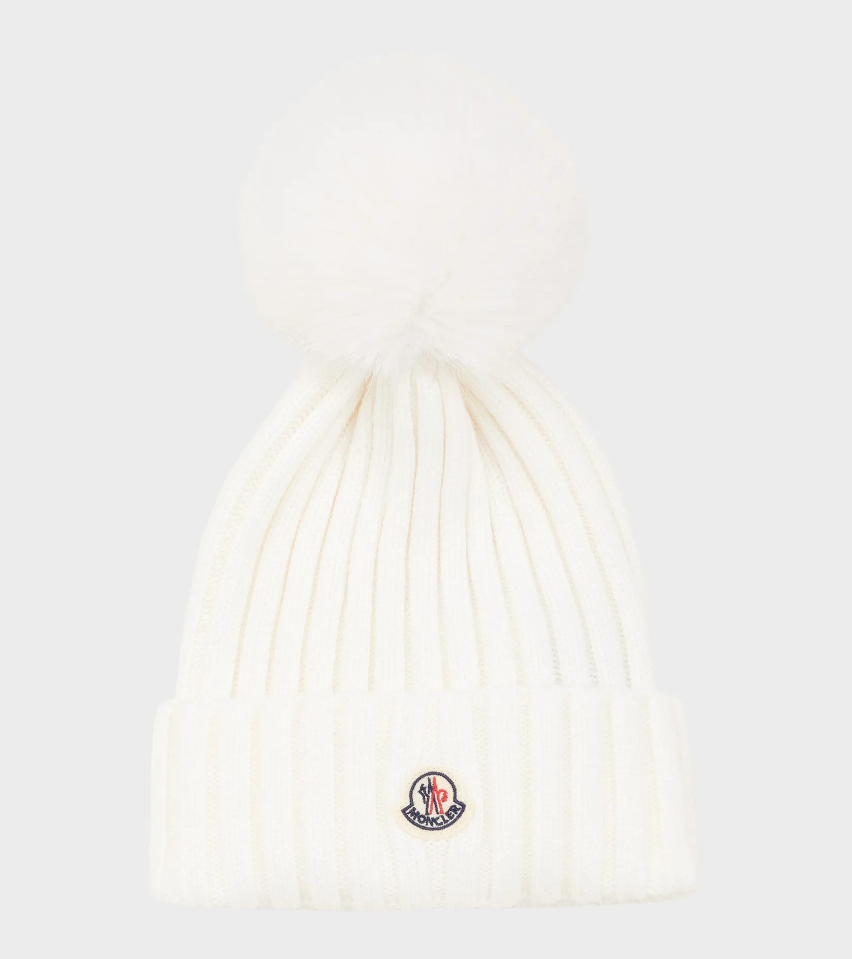 Pompom Beanie Off-white