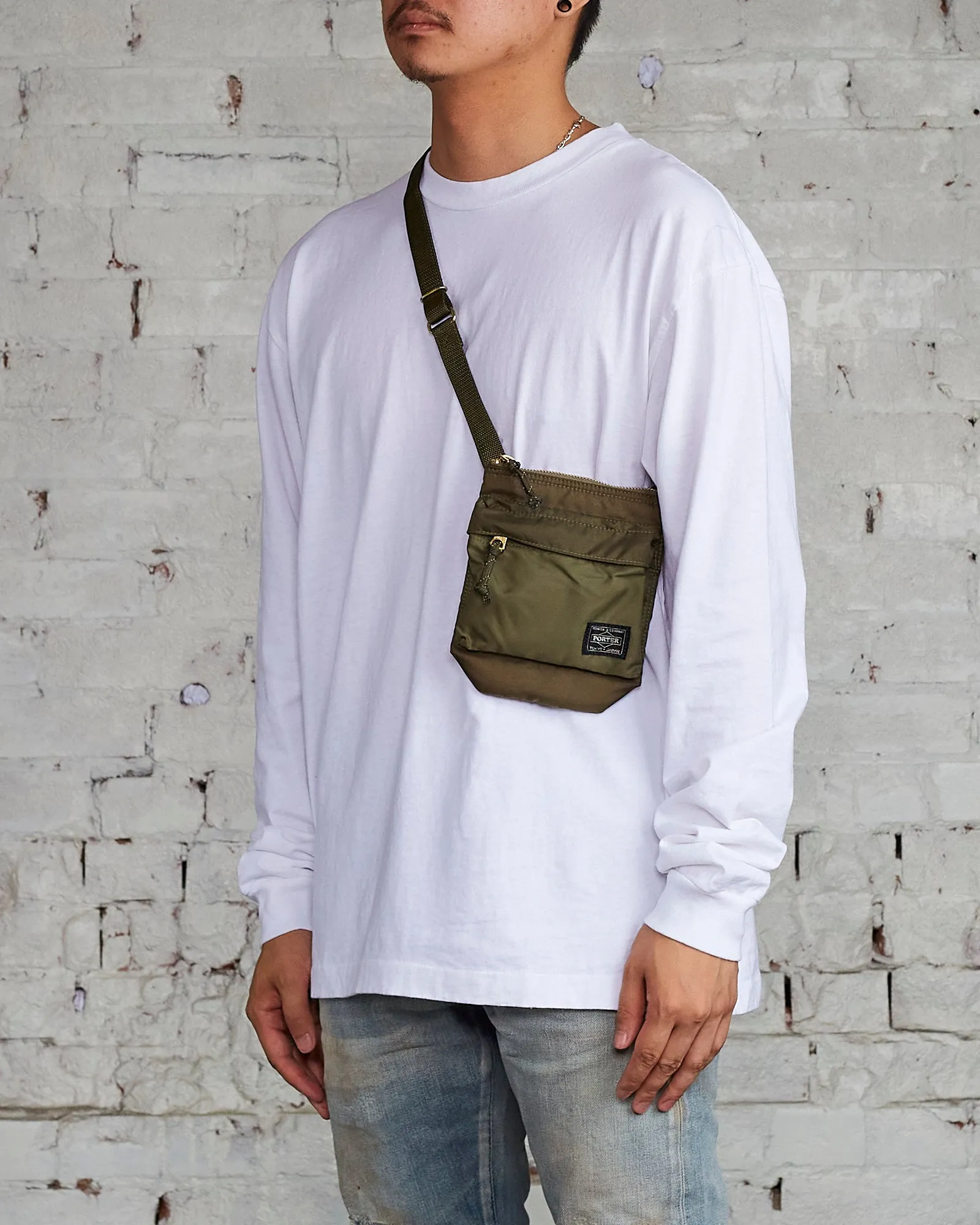 Porter Force Shoulder Pouch Olive Drab