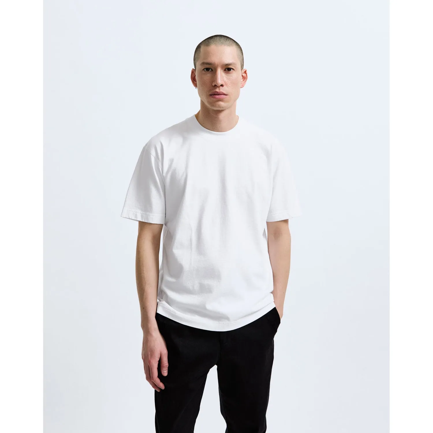 Reigning Champ Men The Park Graphic T-Shirt White RC-1469-WHT