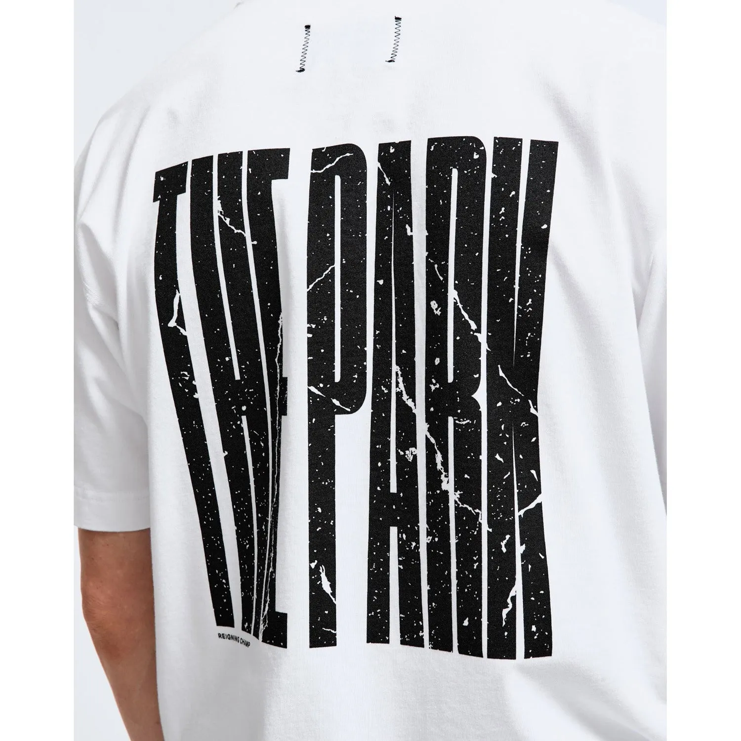 Reigning Champ Men The Park Graphic T-Shirt White RC-1469-WHT