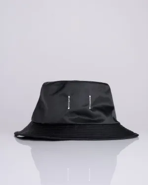 Reigning Champ Woven Nylon Twill Bucket Hat Black
