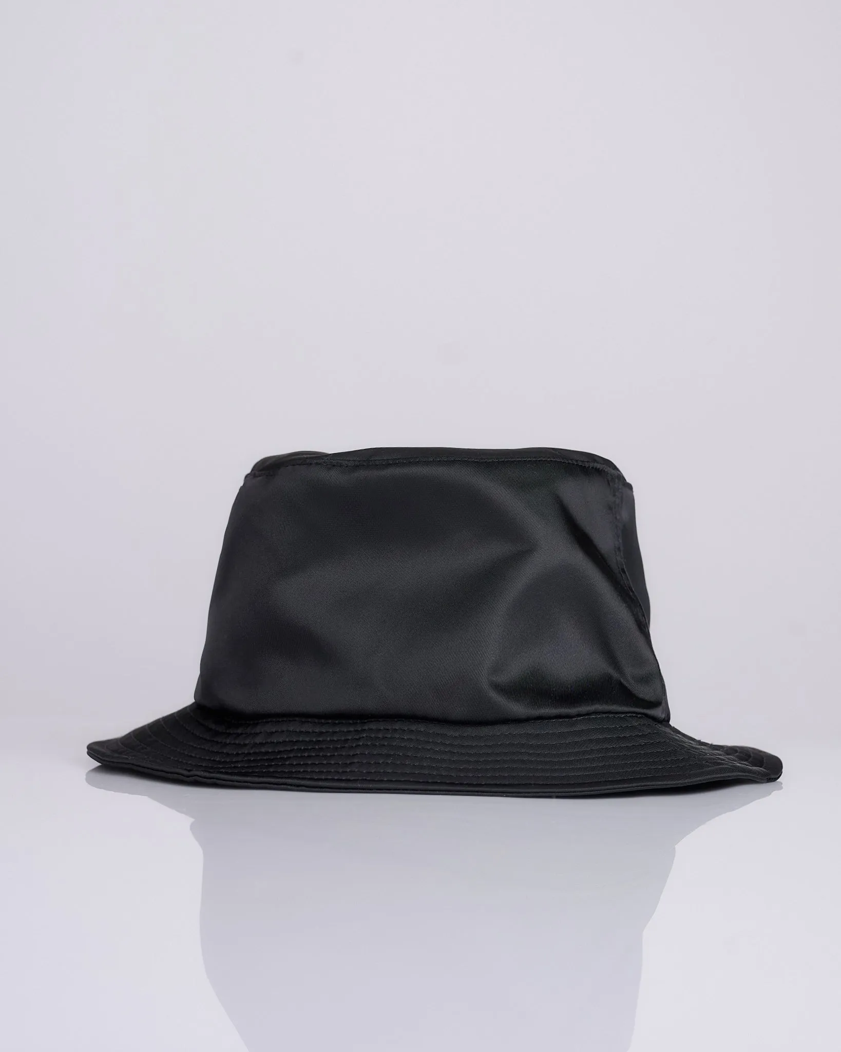 Reigning Champ Woven Nylon Twill Bucket Hat Black