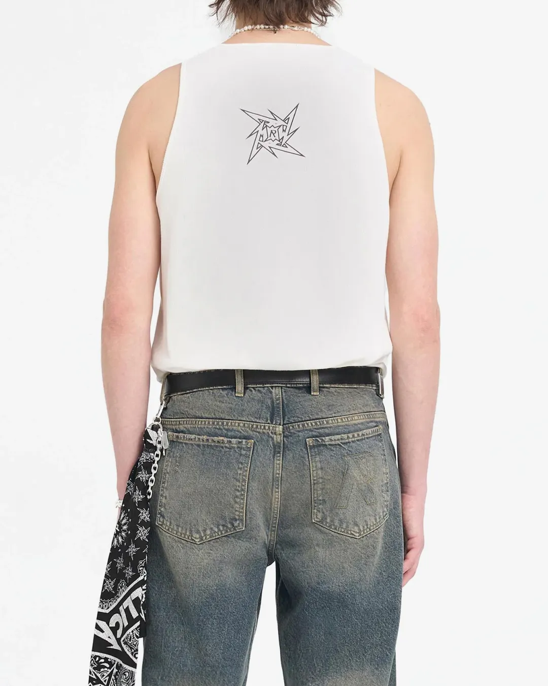 REPRESENT Tank Tops in Black and White