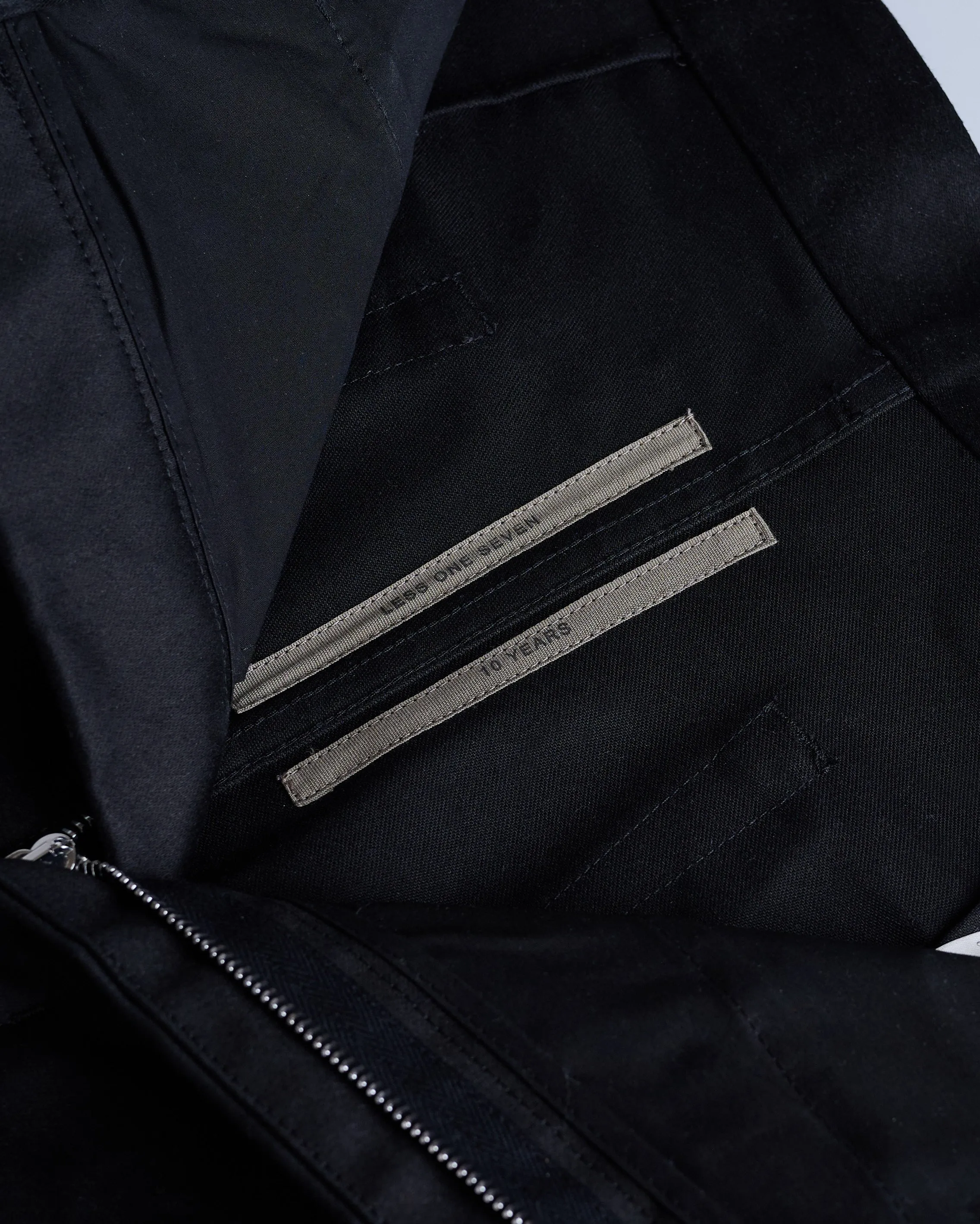 Rick Owens DRKSHDW x LESS 17 Geth Double Cargo Pant NDK Cotton Doeskin Black