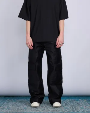 Rick Owens DRKSHDW x LESS 17 Geth Double Cargo Pant NDK Cotton Doeskin Black