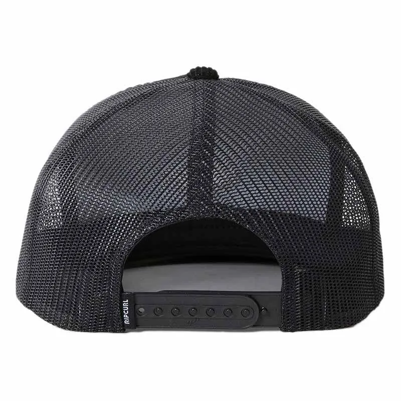 RIP CURL PREMIUM SURF TRUCKER BLACK | GORRA TRUCKER AJUSTABLE