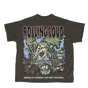 RL 24 World Tour Brown Tee