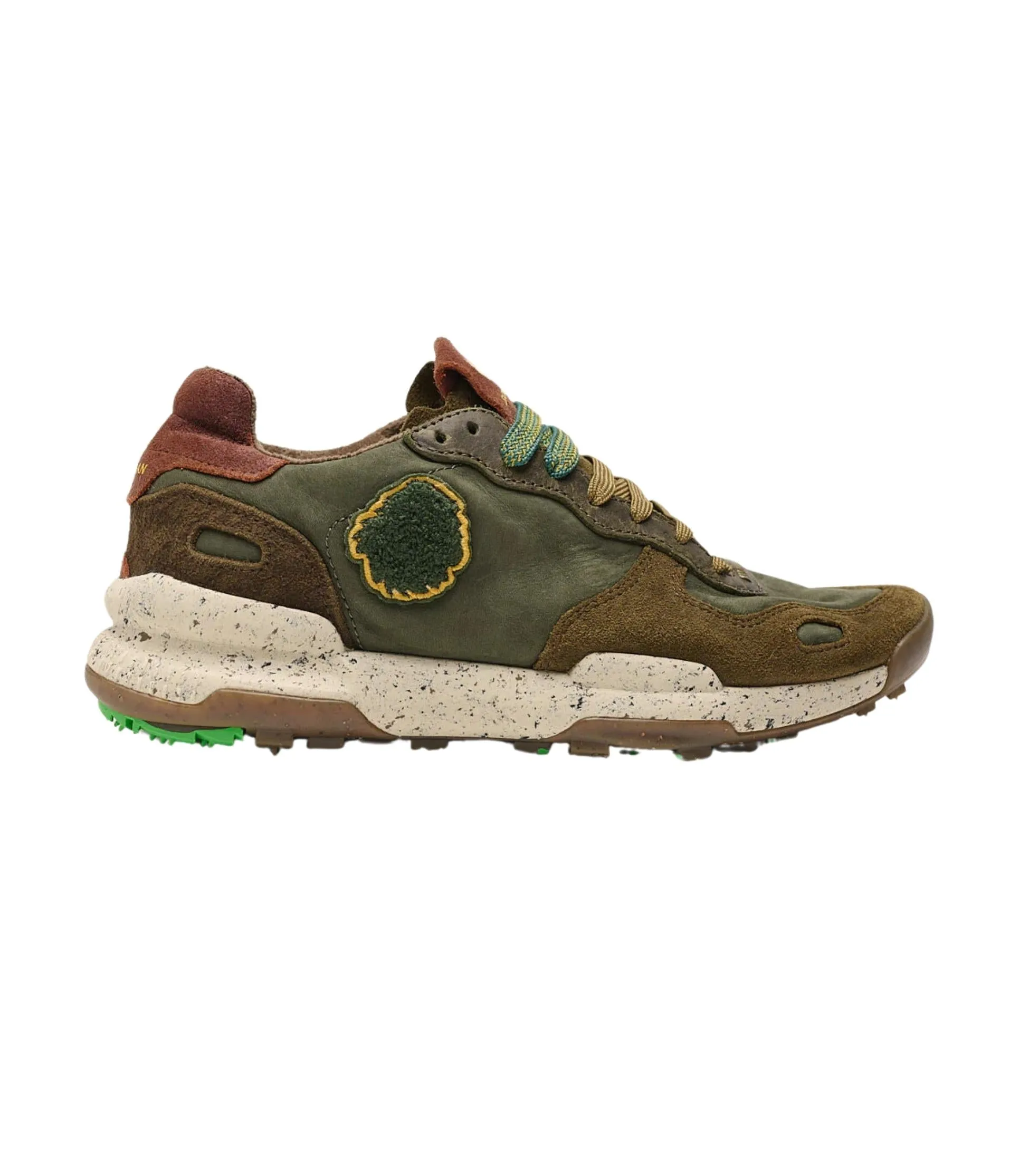 SATORISAN CHACRONA PREMIUM DARK GREEN | ZAPATILLAS SOSTENIBLES