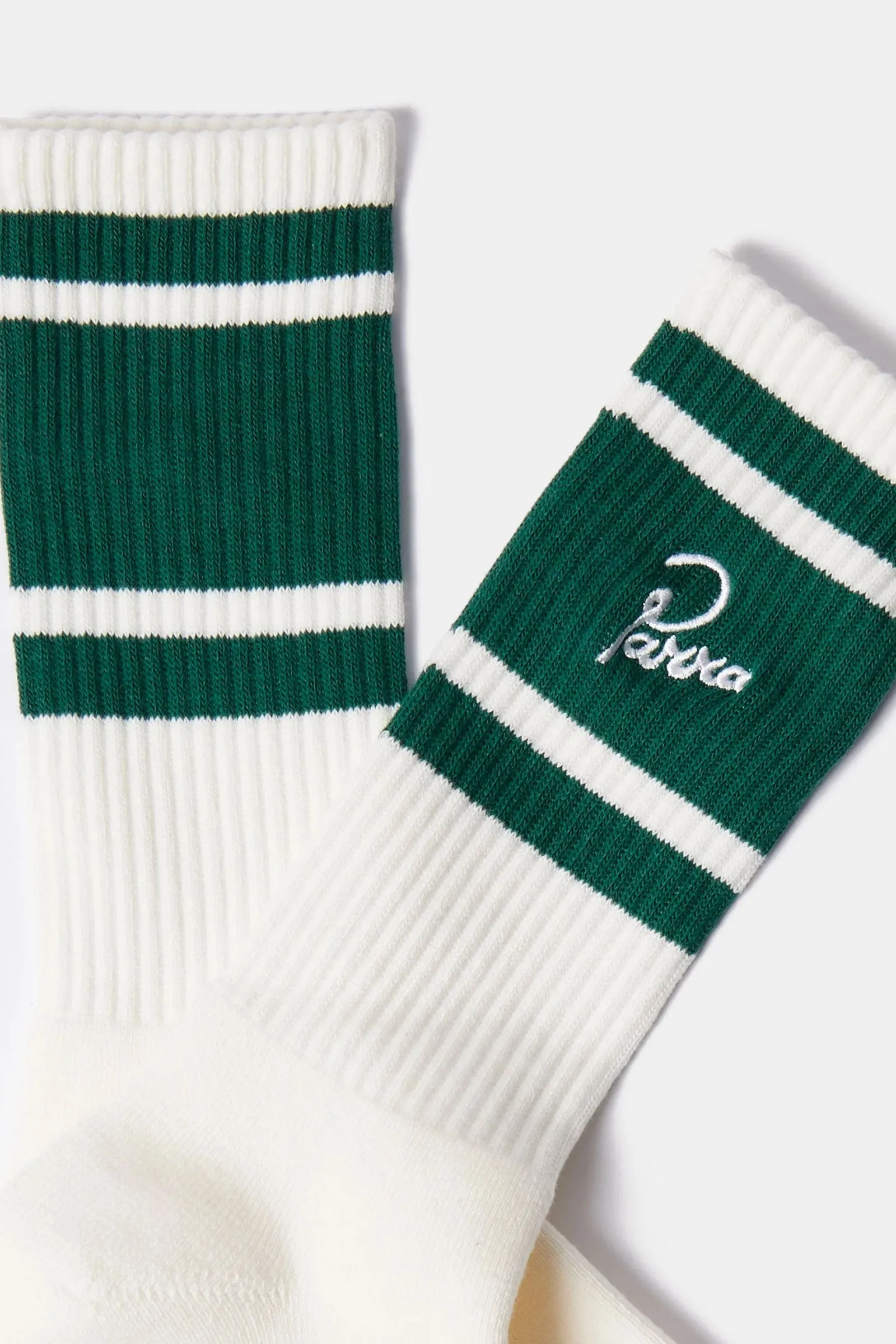 Signature Striped Crew Socks
