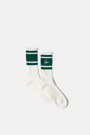 Signature Striped Crew Socks