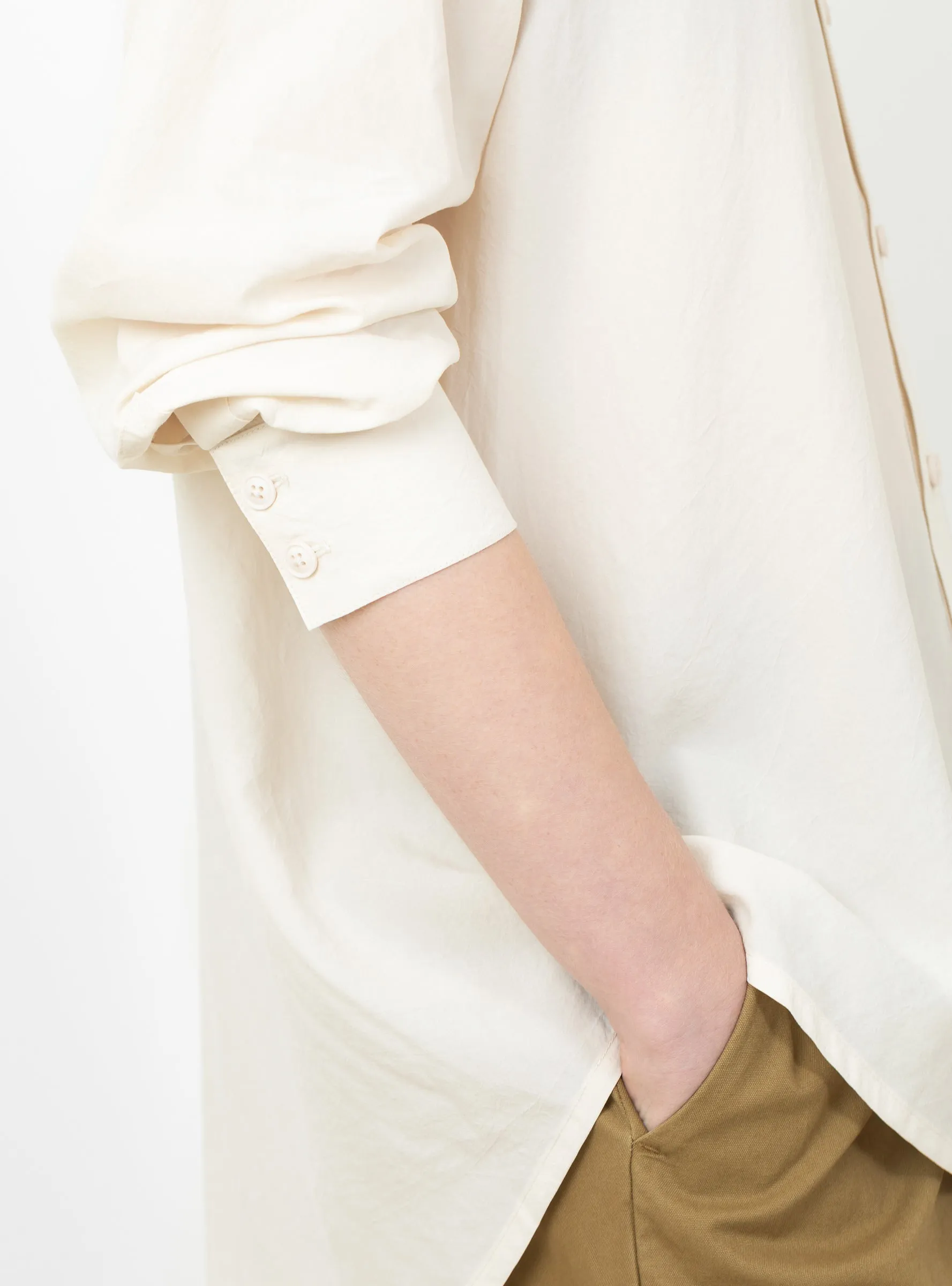 Signature Unisex Dolman Shirt. Antique White