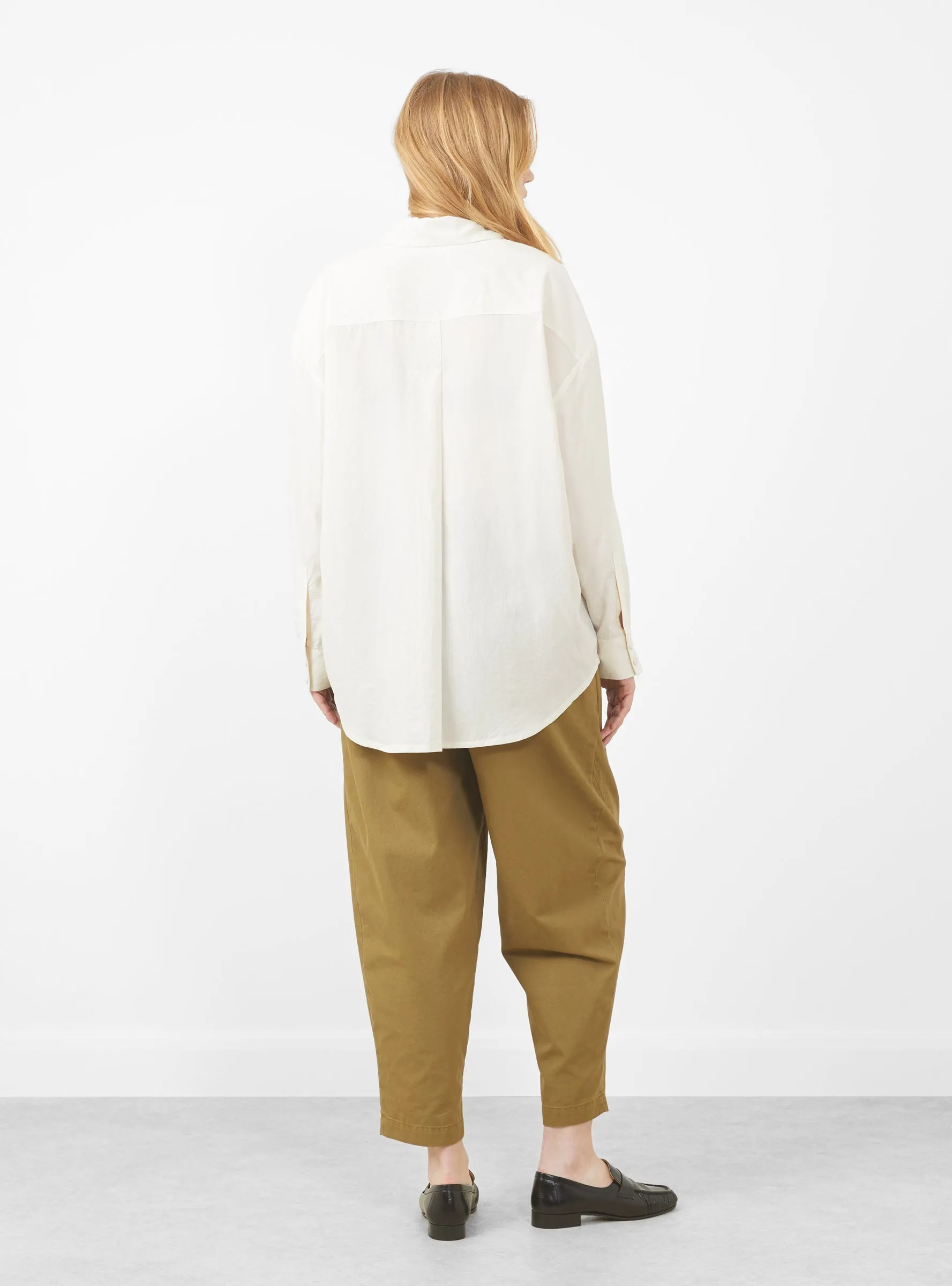 Signature Unisex Dolman Shirt. Antique White