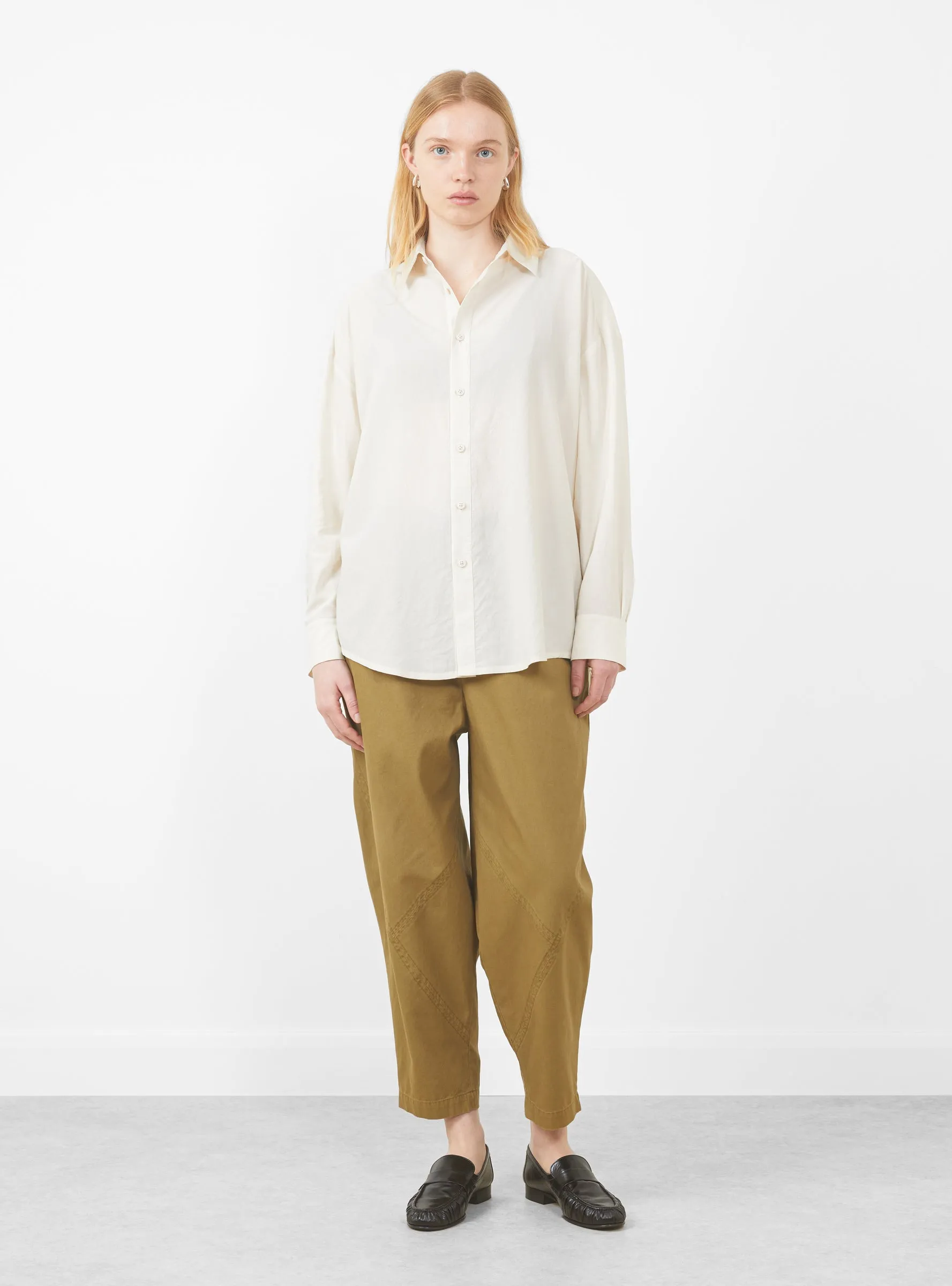 Signature Unisex Dolman Shirt. Antique White