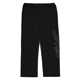 SIGNATURE WIDE PANT BLACK