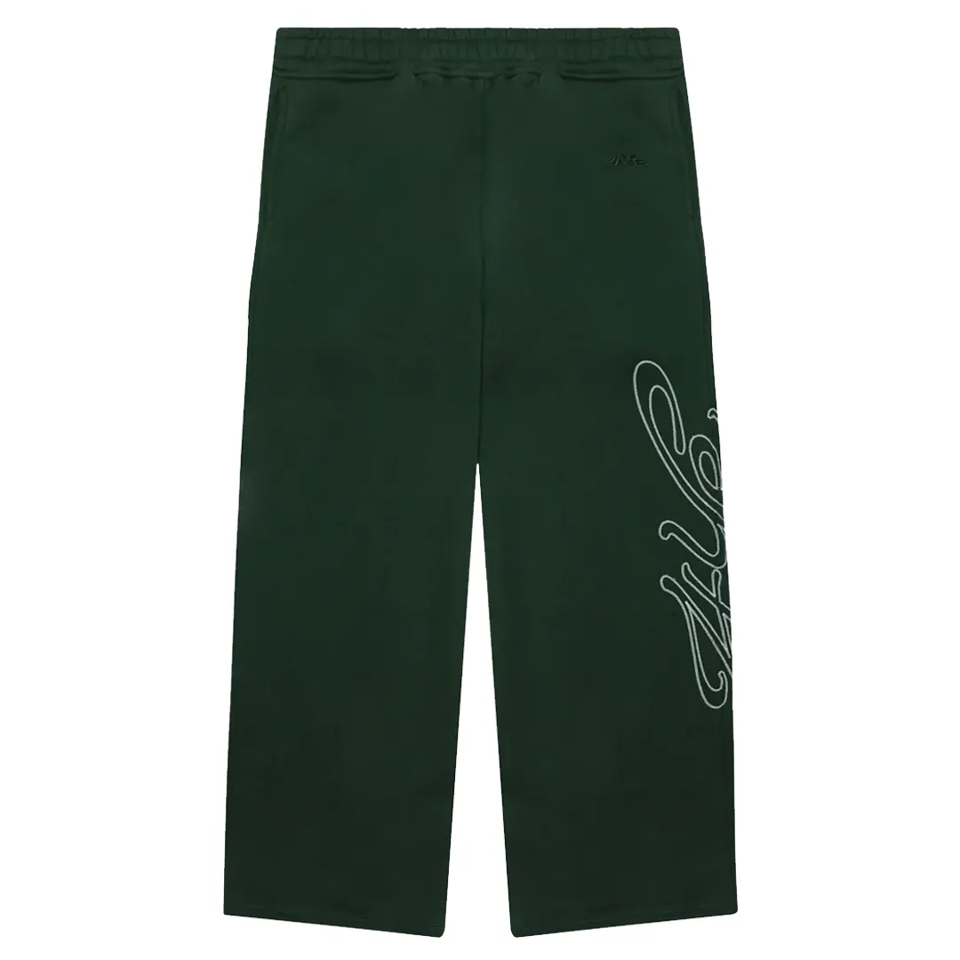 SIGNATURE WIDE PANT FOREST