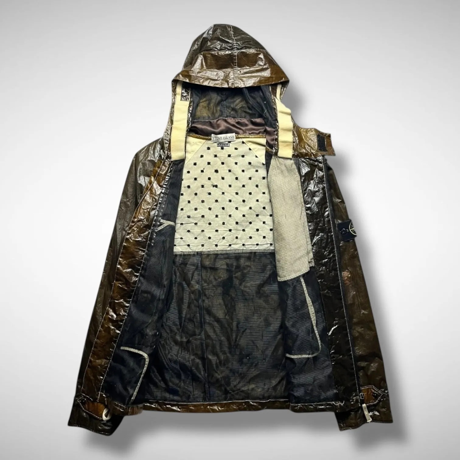 Stone Island Microfelt Transparent Cover Jacket (SS01)