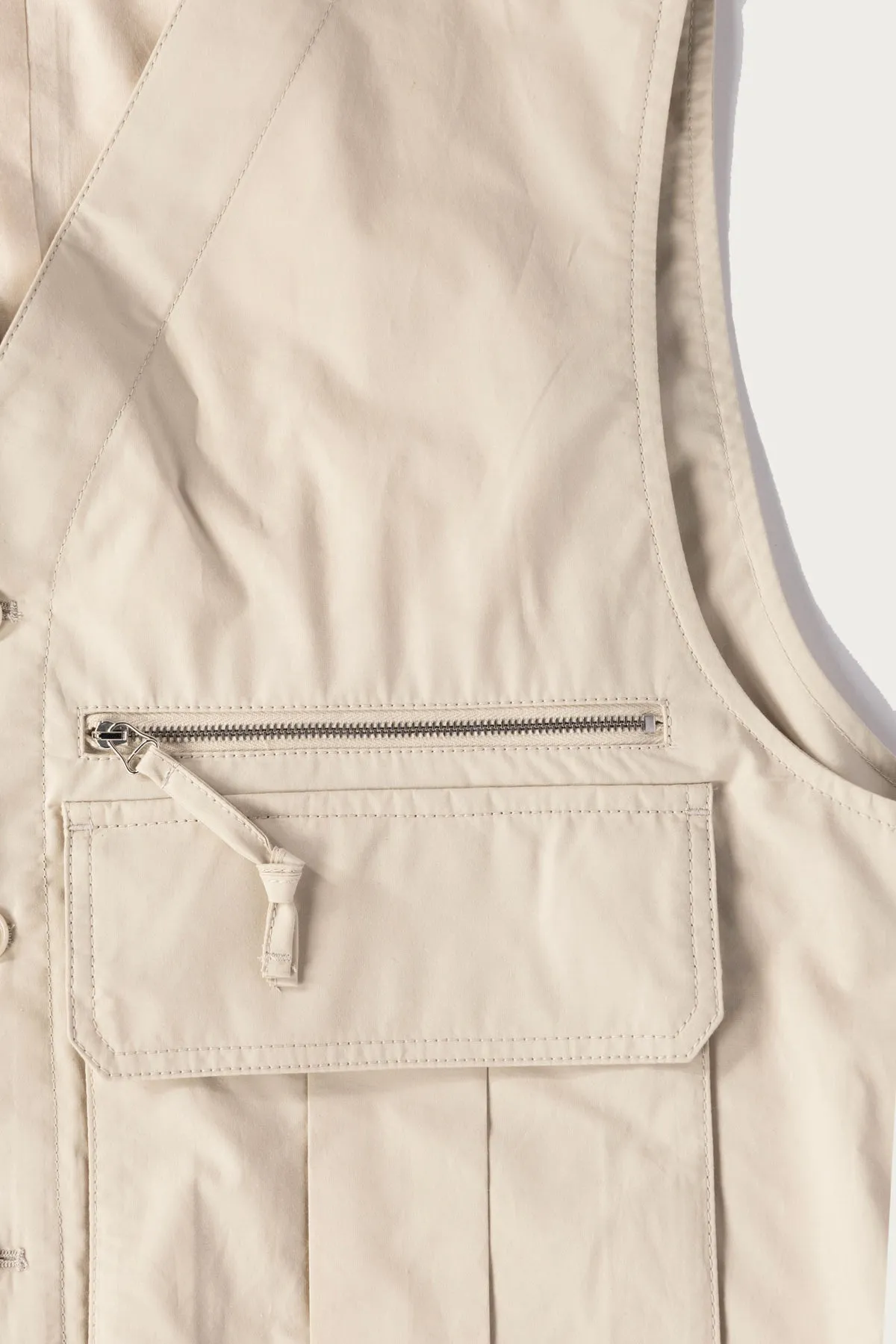 Technical Gilet - Stone Beige