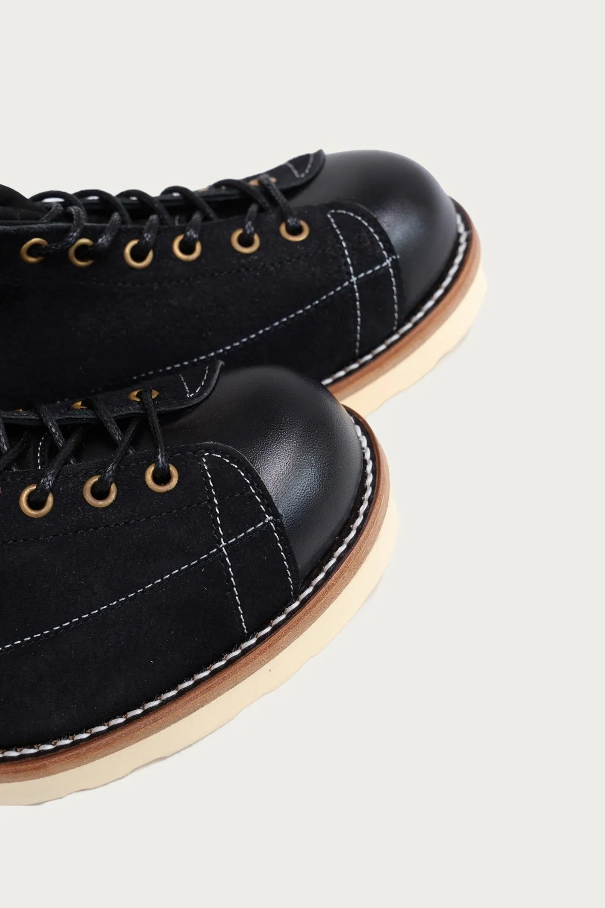 Ten Mile Work Boots / Rough Out Leather - Black