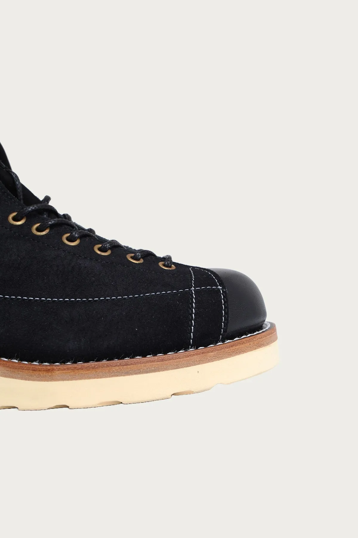 Ten Mile Work Boots / Rough Out Leather - Black