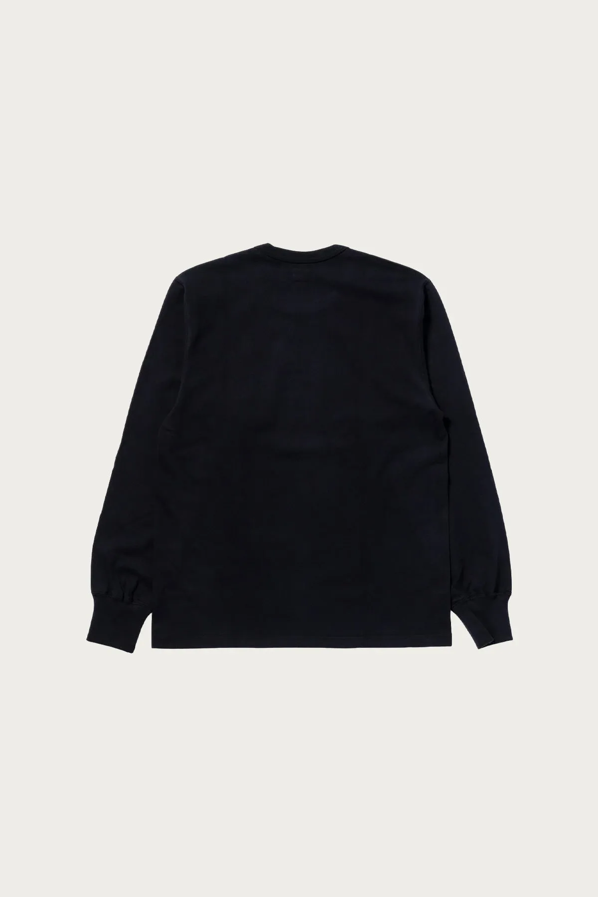 The Real McCoys Logo Tee L/S - Black