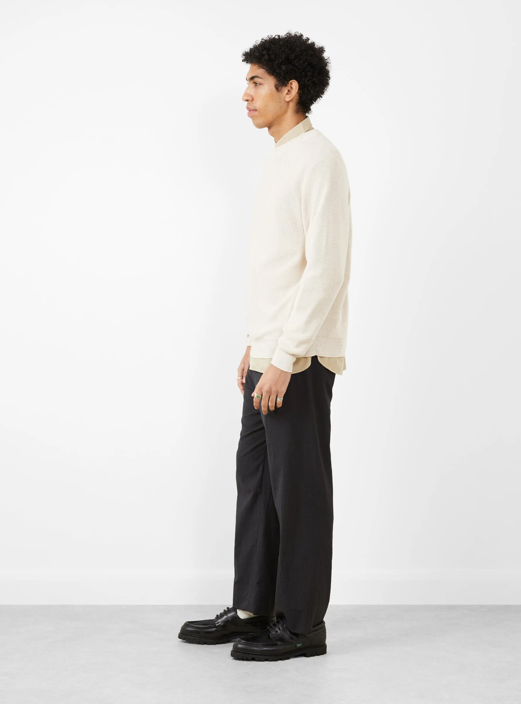 The Sea Island Signature Crewneck Ivory