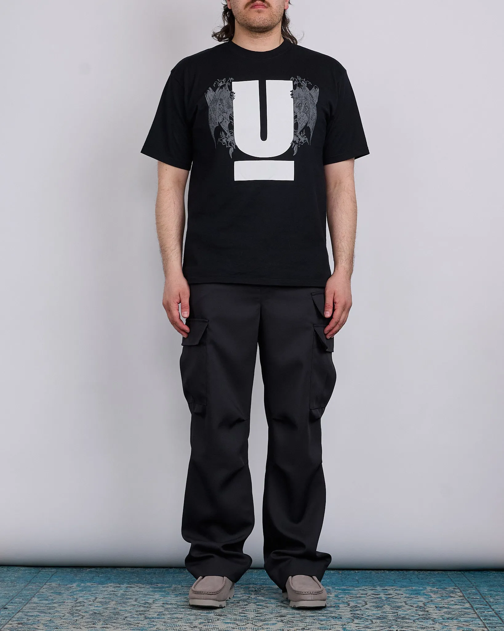 UNDERCOVER Light Twill Darted Cargo Pant Black