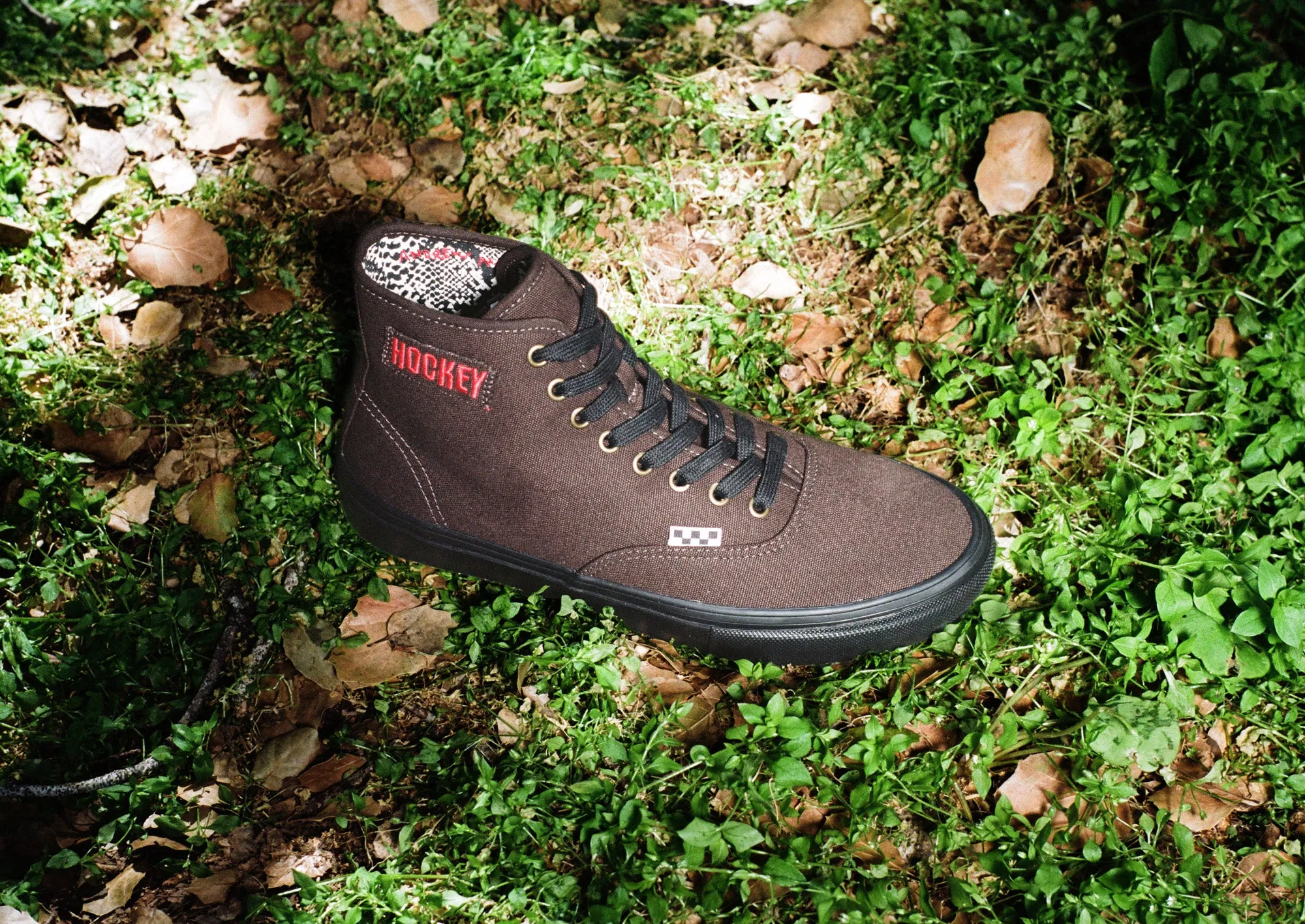 Vans x Hockey  Authentic Hi // Brown/Black