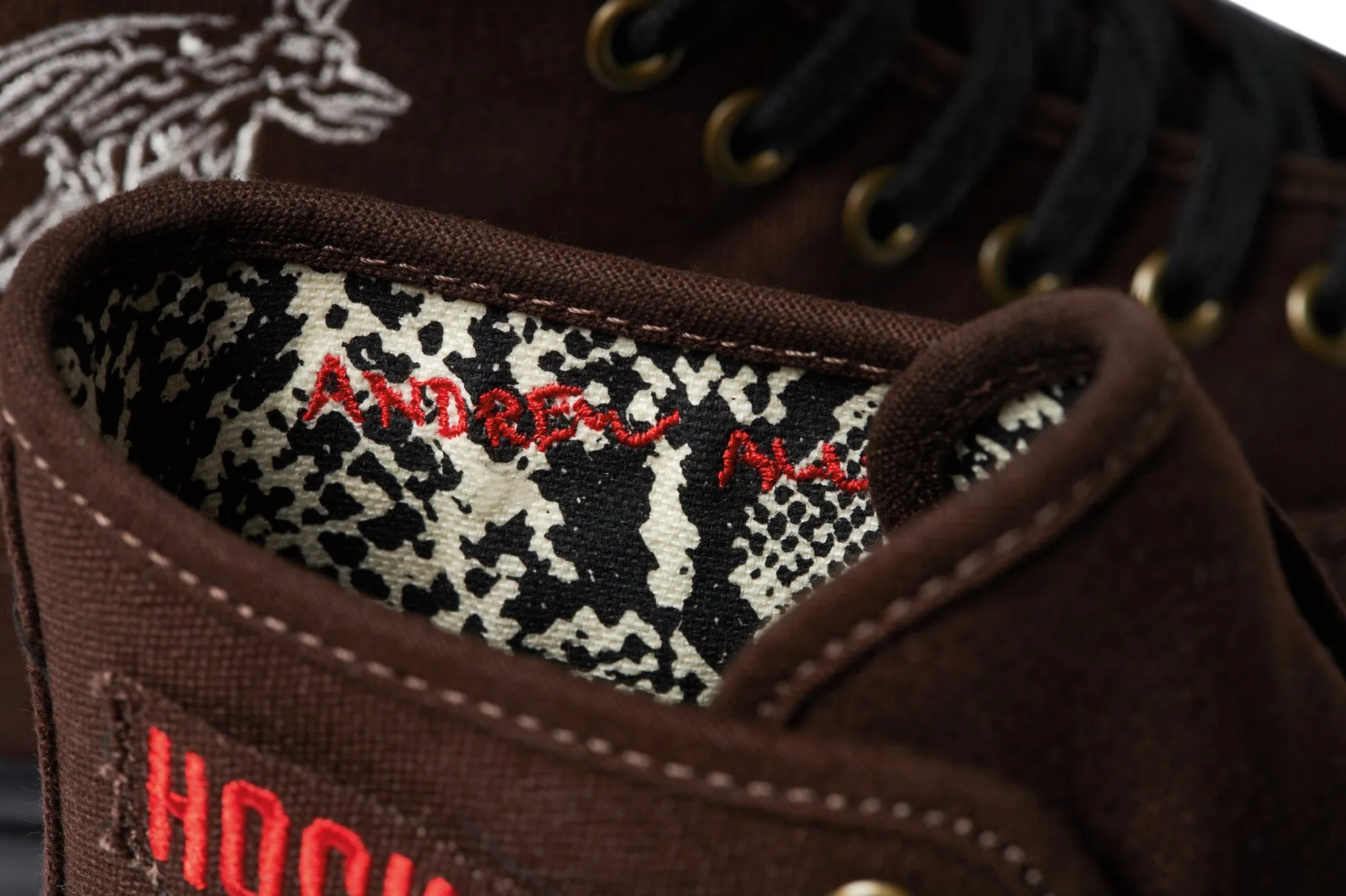Vans x Hockey  Authentic Hi // Brown/Black